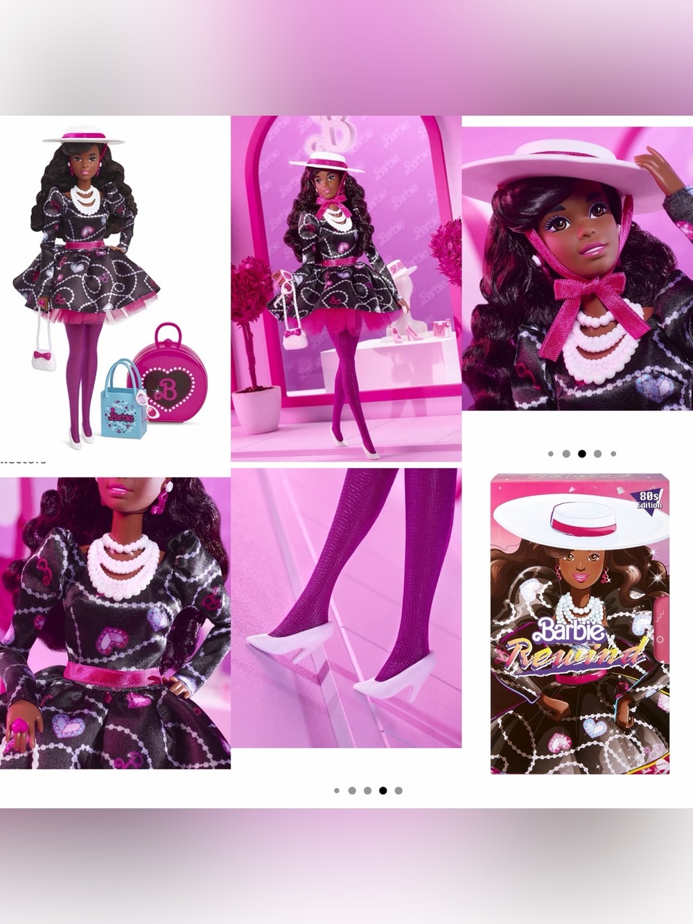 NWT Barbie Rewind '80s Edition Doll, Sophisticated Style